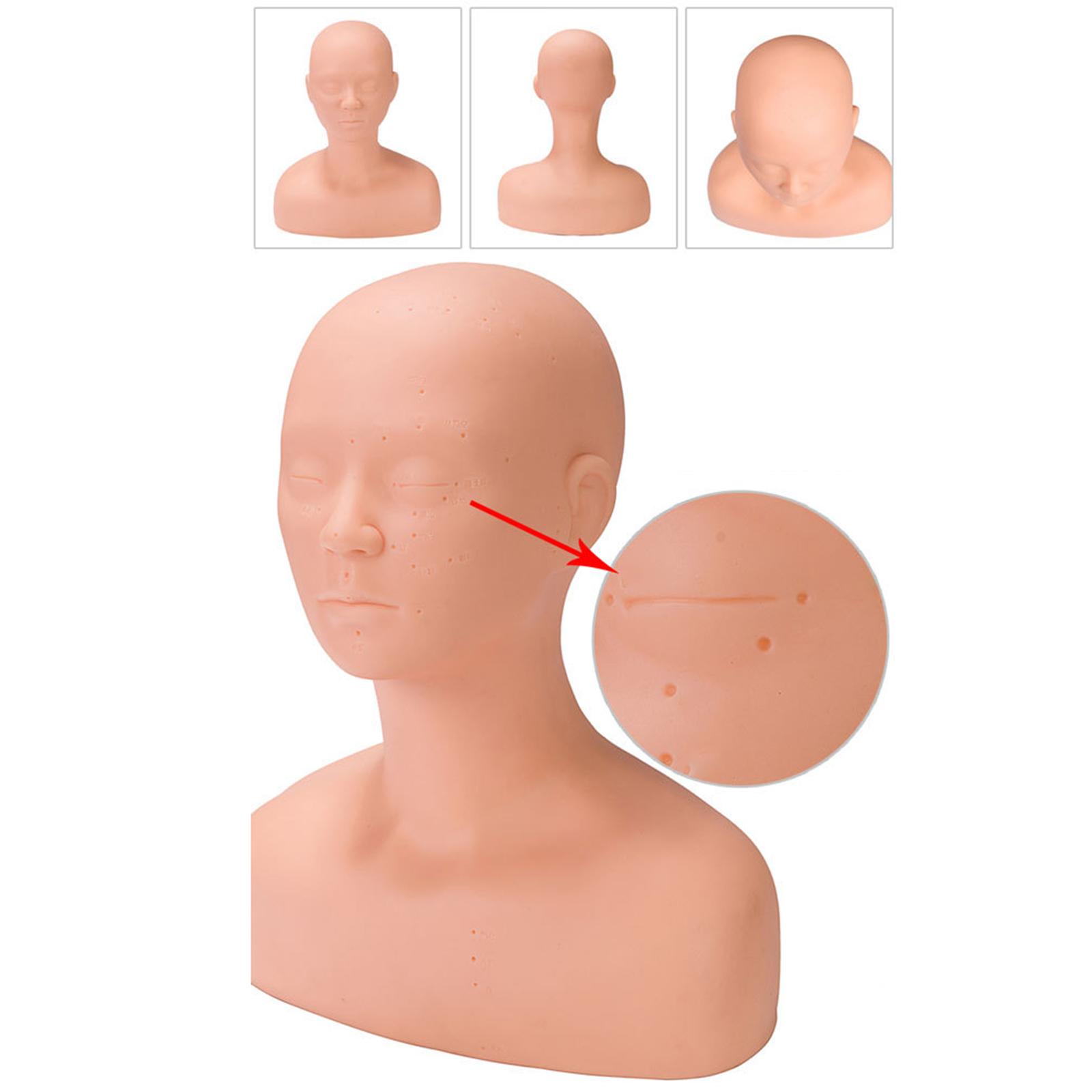 Training Mannequin Head Makeup - Beauty - Makeup - Eyes ulasan dan harga