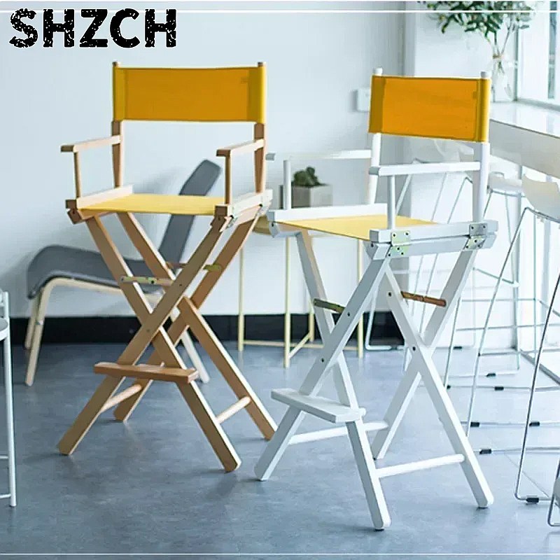 Versatile Solid Wood Director  - Beauty Makeup Chair ulasan dan harga