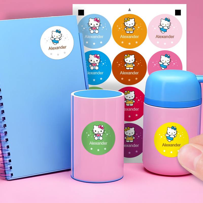 Custom Hello Kitty Name Sticke - Beauty And Makeup Quotes ulasan dan harga