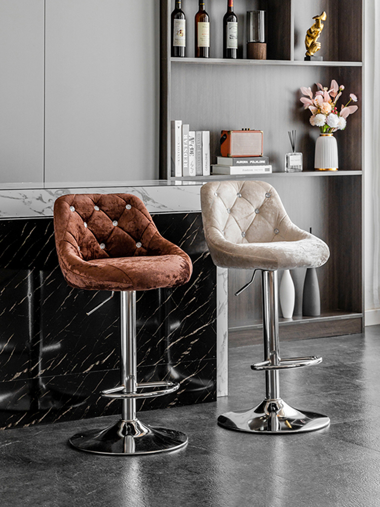 European Style Bar Chair, Velv - Beauty Makeup Chair ulasan dan harga