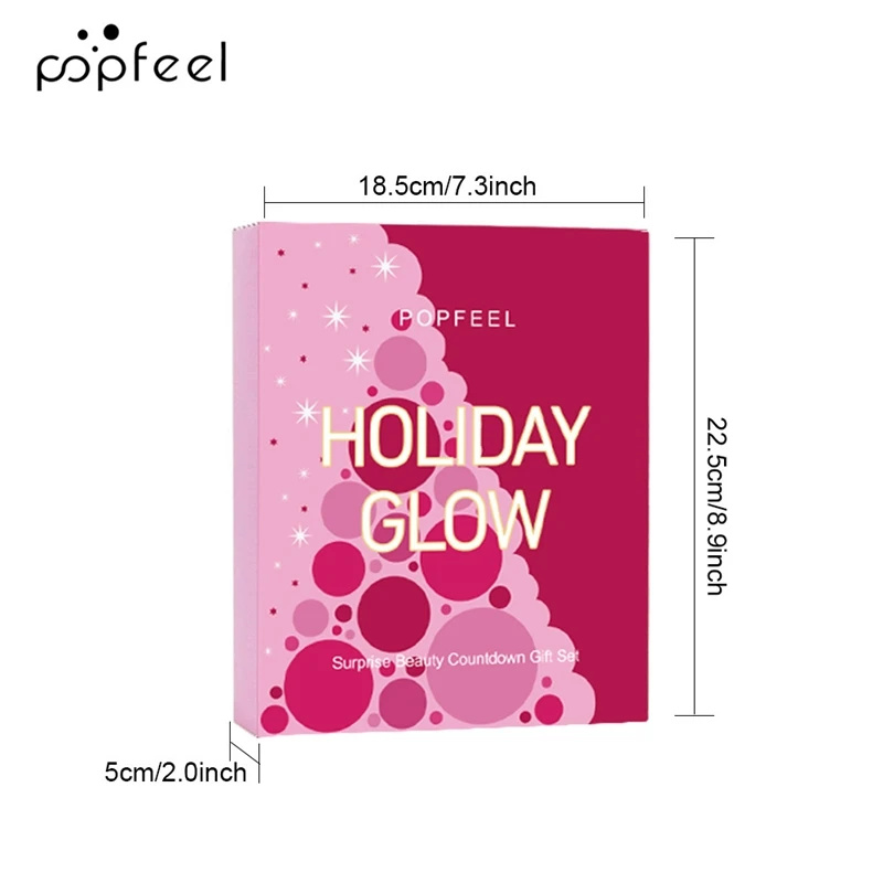 Christmas Countdown Makeup Set - Beauty Halloween Makeup ulasan dan harga