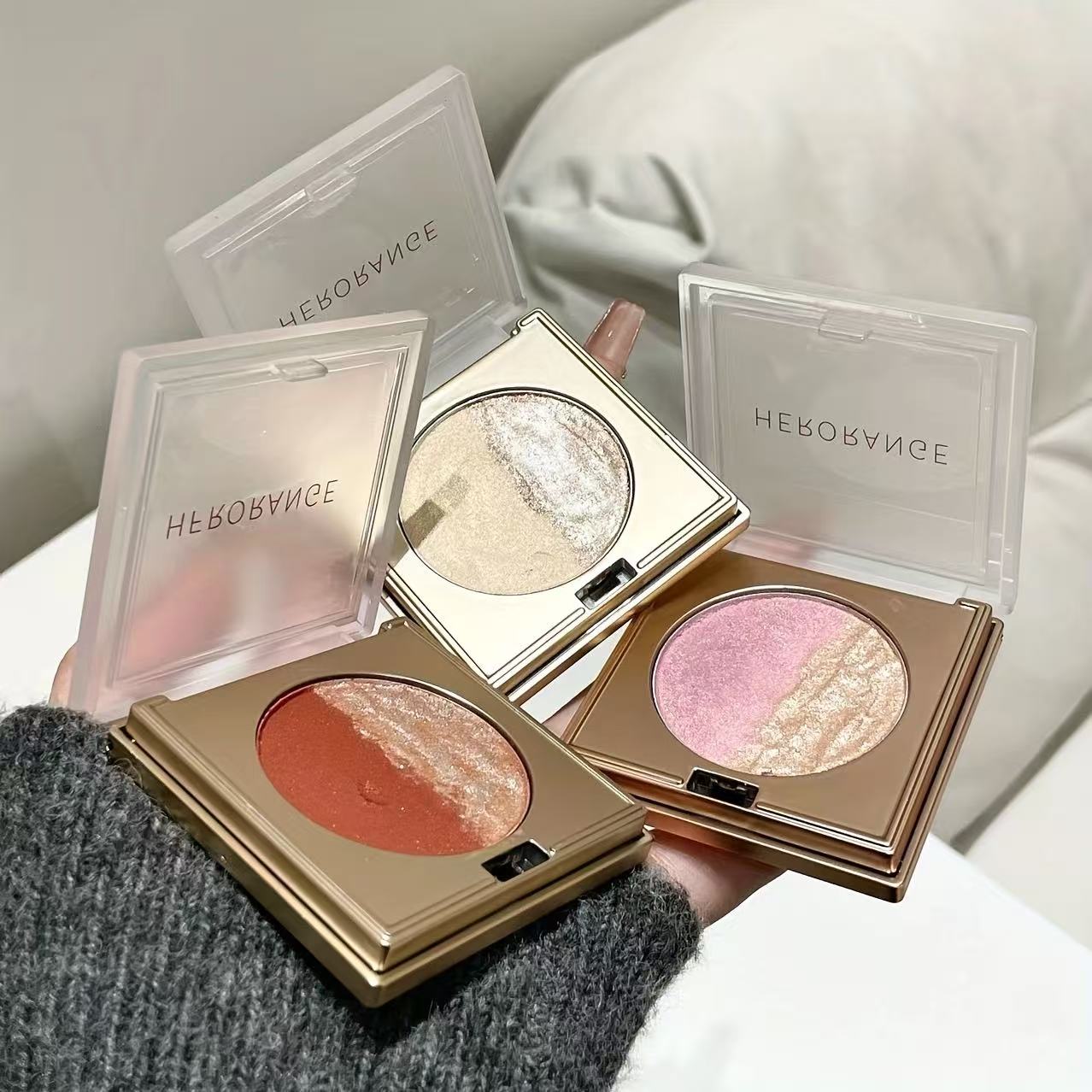 Herorange 2-Color Highlight &  - Fenty Beauty Makeup Highlighter ulasan dan harga