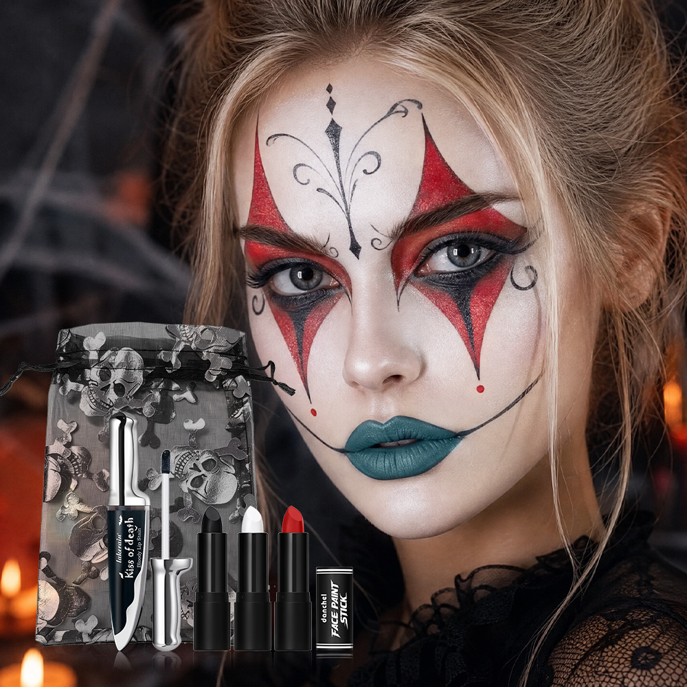 5pcs Halloween Gothic Makeup S - Beauty Halloween Makeup ulasan dan harga