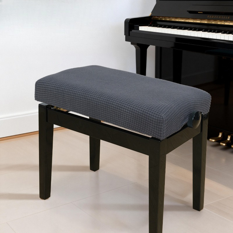 1PC Jacquard Piano Stool Cover - Beauty Makeup Chair ulasan dan harga