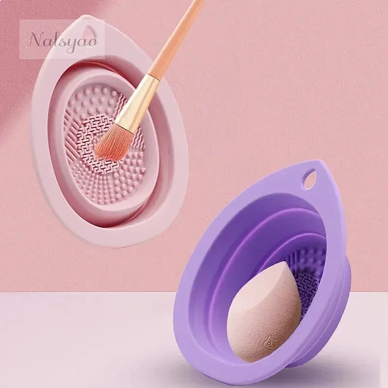 Silicone Folding Makeup Brush  - Beauty Makeup Box ulasan dan harga